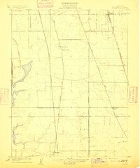 Florin 1909 topographic map thumbnail