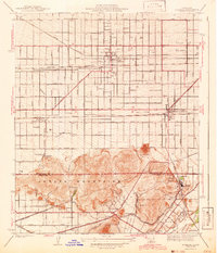 Fontana 1943 topographic map thumbnail