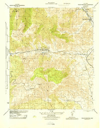 Frazier Mountain 1944 topographic map thumbnail