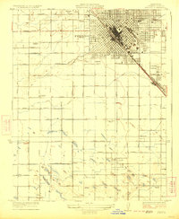 Fresno 1923 topographic map thumbnail