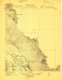 Gonzales 1910 topographic map thumbnail