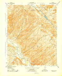 Grant Lake topographic map thumbnail