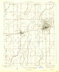 Hanford 1926 topographic map thumbnail