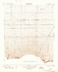 Hayes Ranch 1933 topographic map thumbnail