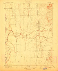 Honcut 1912 topographic map preview