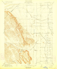 Howard Ranch 1922 topographic map thumbnail