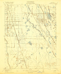 Ingomar 1919 topographic map thumbnail