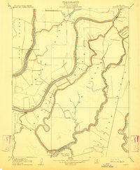 Isleton 1910 topographic map preview