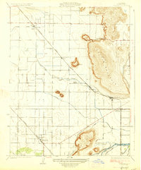 Ivanhoe 1926 topographic map thumbnail