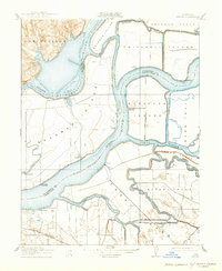 Jersey 1910 topographic map preview