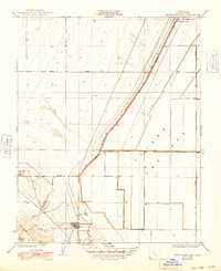 Kettleman City 1937 topographic map thumbnail