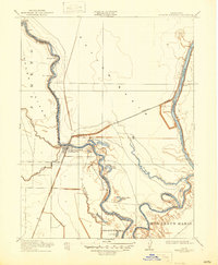 Knights Landing 1910 topographic map thumbnail