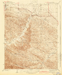 Kreyenhagen Hills 1941 topographic map thumbnail