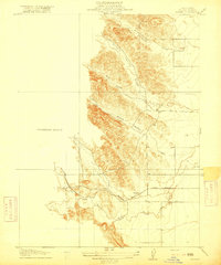 Kurand 1917 topographic map thumbnail