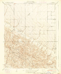 La Cima 1934 topographic map preview
