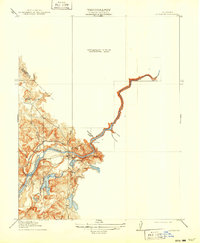 La Grange 1919 topographic map thumbnail