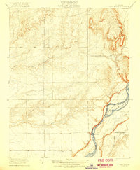 Lanes Bridge 1922 topographic map thumbnail