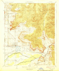 Lemon Cove topographic map thumbnail