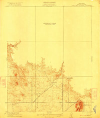 Little Table Mountain 1919 topographic map thumbnail