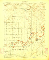 Lockeford 1908 topographic map thumbnail