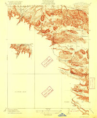 Lone Tree Valley 1916 topographic map thumbnail