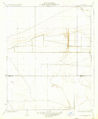 Lone Tree Well 1936 topographic map thumbnail