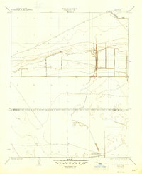 Lone Tree Well 1936 topographic map thumbnail
