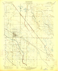 Los Banos 1921 topographic map thumbnail