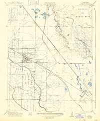 Los Banos 1921 topographic map thumbnail