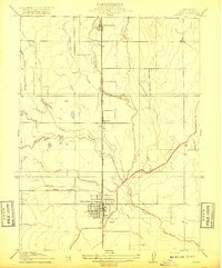 Lyman 1917 topographic map thumbnail