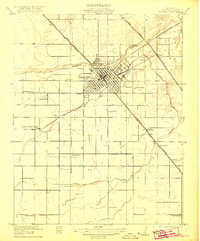 Madera 1922 topographic map thumbnail