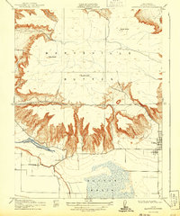 Marysville Buttes 1912 topographic map thumbnail