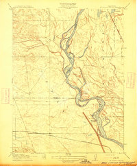 McIntosh Landing topographic map thumbnail