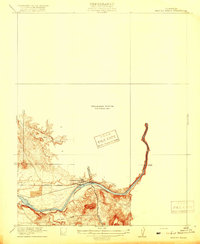Merced Falls 1919 topographic map thumbnail