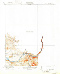 Merced Falls 1919 topographic map thumbnail