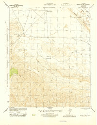 Midway Peak SW topographic map thumbnail