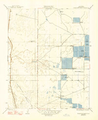 Miramonte Ranch 1930 topographic map thumbnail