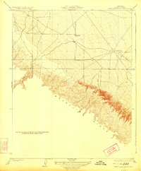 Monocline Ridge 1923 topographic map thumbnail