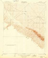 Monocline Ridge 1923 topographic map thumbnail