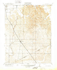 Montpellier 1916 topographic map thumbnail