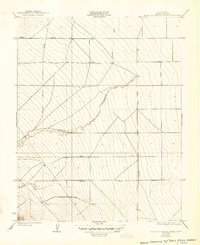 Mouth of Cantua Creek 1931 topographic map thumbnail