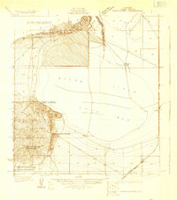 Mouth of Kern 1929 topographic map thumbnail