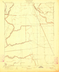 New Hope 1910 topographic map thumbnail