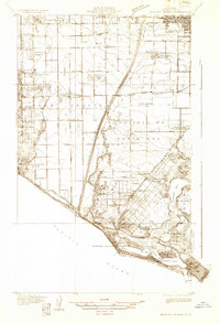Newport Beach 1932 topographic map thumbnail