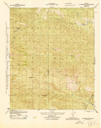 Old Man Mountain 1944 topographic map thumbnail