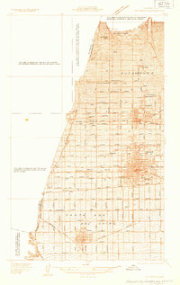 Ontario 1933 topographic map thumbnail