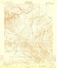 Ortigalita topographic map thumbnail