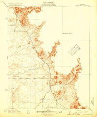 Owens Creek topographic map thumbnail