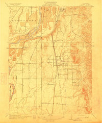 Palermo 1912 topographic map preview