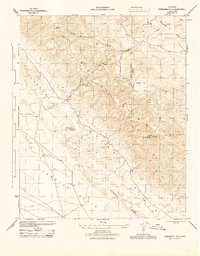 Panorama Hills 1944 topographic map thumbnail